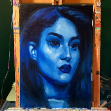 Thought you guys would enjoy my painting Evelyn Hollow 💙