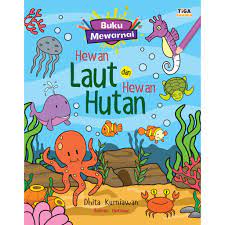 Ok, demikianlah berbagai pembahasan gambar gambar kartun. Buku Mewarnai Hewan Laut Dan Hewan Hutan Shopee Indonesia