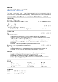 Microservices are an architectural style that develops a single application as a set of small services. Final Year Student With Over A Year Of Experience In Software Engineering Resume Cv Critique Resumes