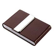 Enjoy free shipping & returns on all orders. Junelsy Business Card Holder Case Apricot Professional Pu Leather Business Card Case Metal Name Card Holder Pocket Business Card Carrier For Men Women With Magnetic Shut Wallets Card Cases Money