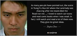 Kung fu hustle lions roar xlndustrialx Stephen Chow Quote As Many People Have Pointed Out The Scene In Kung