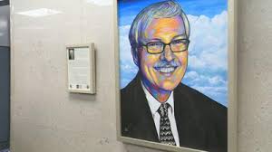 Portrait honoring Dick Wagner, Dane County's first openly gay board chair,  unveiled in City-County Building