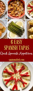 6 Easy Spanish Tapas Recipes Quick Spanish Appetizers Receta Cocina Espanola Espanol