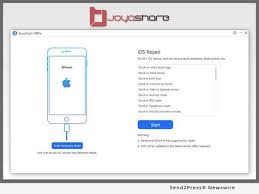 Joyoshare Officially Launches Ultfix Ios System Recovery To Repair Ios Send2press Newswire Recovery Repair System