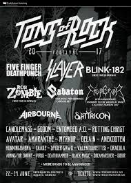 I dag har vi gleden av å slipp to fantastiske band med lokal tilhørighet men med internasjonal anerkjennelse. Bandsintown Rob Zombie Tickets Tons Of Rock Festival Eventstarttime