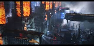 Artstation Cargo Docks Alexander Dudar Environment Design Concept Art Artwork