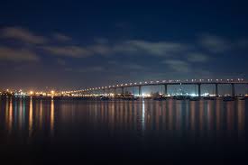 It opened on august 3, 1969, during the celebration of the 200th anniversary of the founding of san diego. San Diego Coronado Bridge At Night Photograph By Jg Thompson
