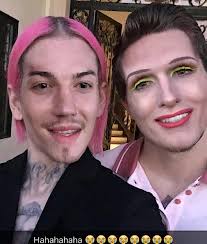Jeffree Star and Nate in 2016, I miss how life felt during this period 😭💔