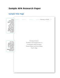 The equivalent resource for the older apa 6 style can be found here. 10 Parts Of A Common Research Paper We Do Assignment