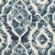 Blue Blue And White Contemporary Print Drapery And Upholstery Fabric Soyut Desen Desenler Soyut