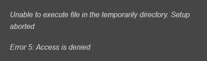 System Error 5 Has Occurred Easy Fix Get It Solutions