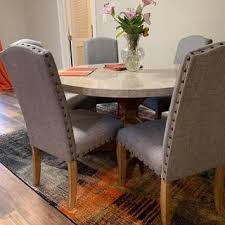 Shop raymour & flanigan furniture for sofas, mattresses, beds, leather furniture, kids bedrooms and dining room sets. Buy Raymour And Flanigan Round Dining Table Set Off 56