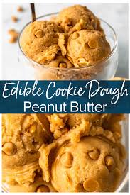 Edible Peanut Butter Cookie Dough Is The Only Way To Eat Raw Cookie Dough It Edible Cookie Dough Recipe Edible Cookie Dough Peanut Butter Cookie Dough Recipe