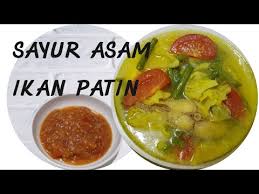 Sayur asem or sayur asam is an indonesian vegetable soup. Resep Sayur Asam Ikan Patin Dan Sambal Terasi Youtube