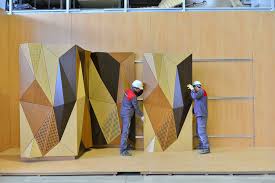 Owens corning black rectangle 24 in. 8 Interior Acoustic Panels And Their Constructive Details Archdaily