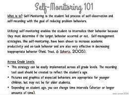 Use behavior modification techniques to teach your child to improve their behavior and reduce acting out. Self Monitoring Behavior Modification Chart Editable By Ld Diaries