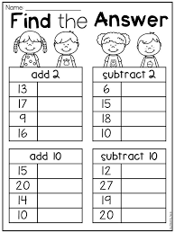 First Grade Addition And Subtraction Worksheets Distance Learning In 2020 1st Grade Math Worksheets First Grade Worksheets 2nd Grade Math Worksheets
