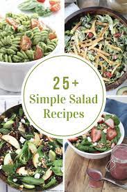 Simple Salad Recipes Easy Salad Recipes Easy Salads Salad Recipes