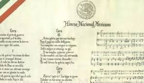 The mexican national anthem (spanish: Primer Edicion Del Himno Nacional Mexicano Sera Subastado Sociedad W Radio Mexico