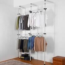 Get the best deals on freestanding wardrobes hanging rail. Clothes Rails Wardrobe Systems You Ll Love Wayfair Co Uk