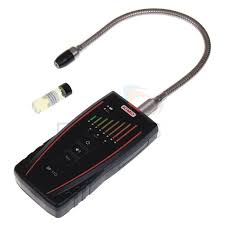Another popular type of electronic refrigerant leak detector is that of the heated diode type. Kimo Df110 Refrigerant Gas And Hydrogen Leak Detector