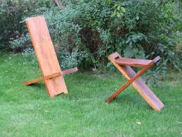 Steckstuhl Und Steckhocker Aus Bohlen Bohlen Diy Mobel Ideen Stuhle