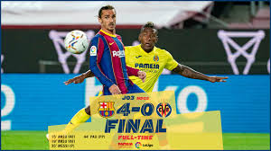 Villarreal's manu trigueros was sent off for a foul on lionel messi. Villarreal Cf Fc Barcelona Vs Villarreal Cf 4 0 Facebook