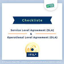 Was sind die beiden itil dokumenttypen itil implementierung prozess struktur it process wiki fakten aber kein historischer abriss : Checkliste Sla Ola It Process Wiki