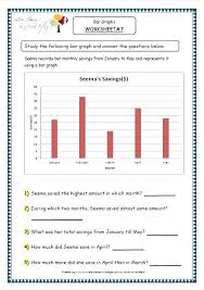 Bar Graph Worksheets Printable Graphs For Grade World Of And