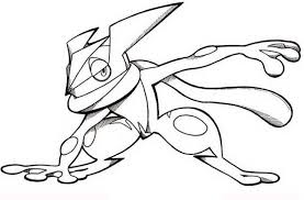 Pokemon Greninja Drawing Pokemon Coloring Pages Pokemon Coloring Super Coloring Pages