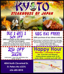People found this by searching for: Buy 1 Get 1 50 Off Kyoto Steakhouse Of Japan Kyoto Steakhouse Of Japan