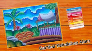 Download gambar pemandangan untuk wallpaper. Cara Menggambar Langit Dan Lingkungan Alamnya Dan Pemandangan Alamnya Gradasi Warna Oil Pastel Youtube