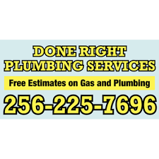 Denny plumbing reviews tell it all. Done Right Plumbing Services Plumbing Anniston Al Phone Number