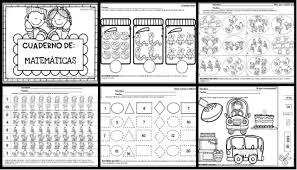 Centro de recursos, ejercicios, tablas, juegos para imprimir en español. Cuaderno Para Desarrollar El Pensamiento Matematico 60 Paginas Imagenes Educativas
