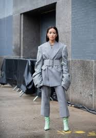 Maybe you would like to learn more about one of these? Suits For Women Are The Season S Biggest Street Style Trend Glamour