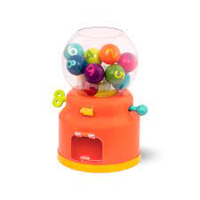 Numbers & Colors Gumball Machine | Gumball Machine Toy with 10 Numbered  Balls | Battat