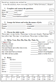 Realizati o felicitare cu ocazia martisorului, folosind word, paint sau orice alt editor grafic. Bildergebnis Fur Fise De Engleza Clasa 3 English Vocabulary What Is Your Name Vocabulary