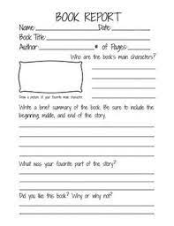 Book report template 2nd grade. Second Grade Book Report Template Book Report Form For 2nd 3rd And 4th Grade Students School Stuff Grade Book Second Grade Books Book Report