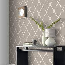 Superfresco Easy Wallpaper Sfe Spanish Tile Taupe 32 090 Home Depot Canada Wallpaper Living Room Accent Walls In Living Room Decor