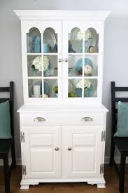If i paint over the waxed chalk paint with 2 coats of chalk paint can. Painted Hutch Makeover Abby Lawson