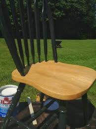 Happy House And Home How To Paint Kitchen Chairs Kitchen Chairs Kitchen Chair Makeover Black Kitchen Chairs