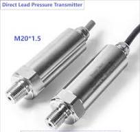 M20*1.5 Pressure Transducer Sensor 0-10Mpa to 4-20mA Pressure Transmitter  Threaded Installation -0.1Mpa 60Mpa 1Mpa 5Mpa 50Mpa