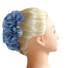 7" Long Fluffy Bow Banana Hair Clip Comb: Ponytail Ornament Women's  Accessories