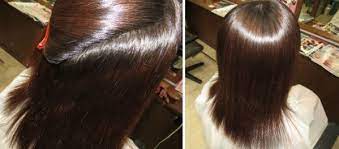 癖毛も生え際から自在に髪質改善 縮毛矯正でサラサラストレート ヘアープレイスコルク 上永谷 縮毛矯正 美髪
