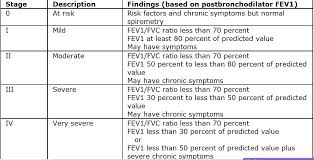 Image result for COPD Staging