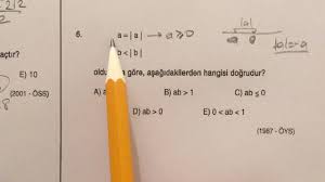 Yeni nesil defterin yeni serisi matemito matematik defterim 6. Osym Sinavlarinda Cikmis Matematik Soru Cozumleri Mutlak Deger Test 1 2 Youtube
