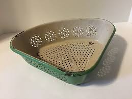 vintage rustic enamel enamelware