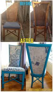 Crafty Allie Diy Curb Side Cane Back Chair Flip Cane Chair Makeover Reupholster Furniture Diy Chair