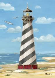 Cape hatteras lighthouse vandalized in march 2021. Toland Home Garden Cape Hatteras Lighthouse X 18 12 5 Free Shipping Decor Inch