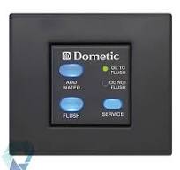 Dometic VFS VacuFlush Switch Panel - Gray (Black)